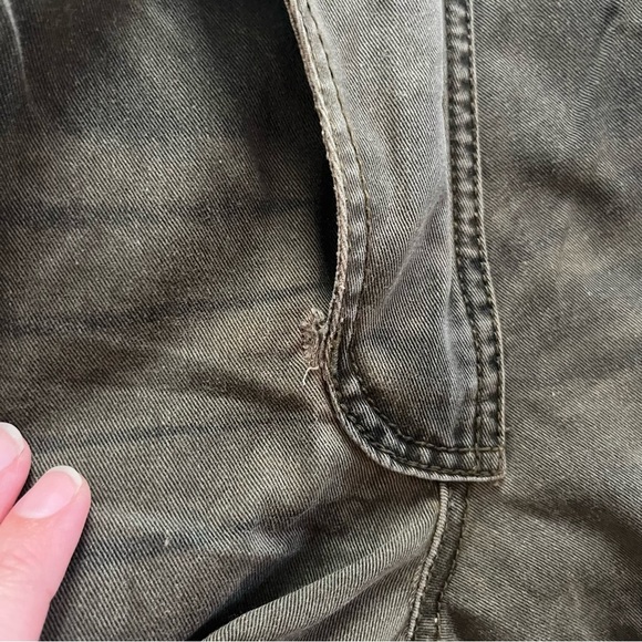 Speed and Strength Dogs of War Green Motorcycle Pants Armored Knees 32x32 - Picture 15 of 16